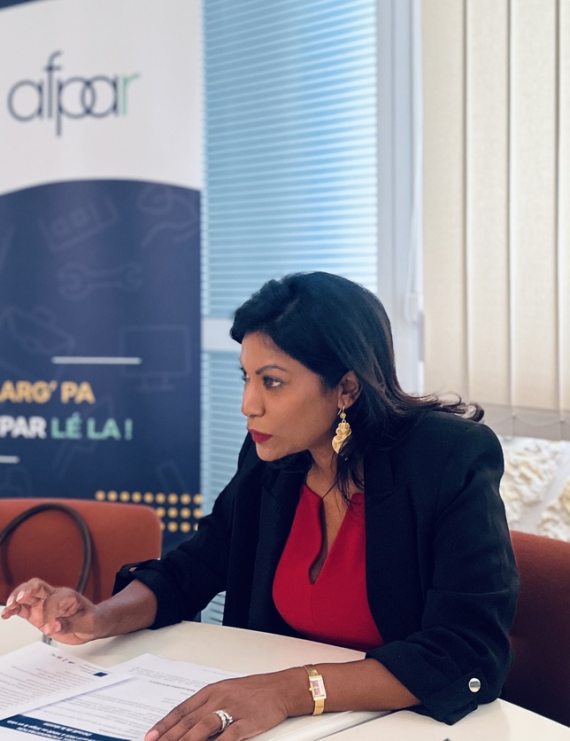 Madame Karine NABENESA, Présidente de l’AFPAR Madame Karine NABENESA, Présidente de l’AFPAR