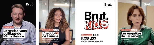 Brut lance sa saison 2025-2026 avec sept nouveaux formats et une chaîne dédiée aux enfants Brut lance sa saison 2025-2026 avec sept nouveaux formats et une chaîne dédiée aux enfants
