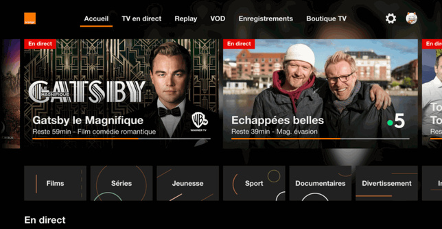 Orange TV désormais disponible sur les Smart TV LG Orange TV désormais disponible sur les Smart TV LG