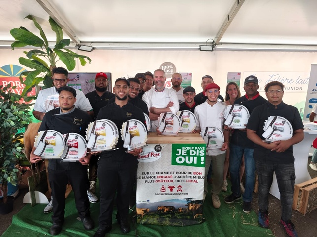 L'ensemble des prix du concours meilleur boucher 2025