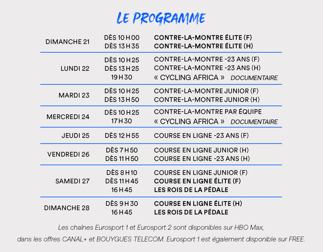 Cyclisme sur route : la course aux maillots arc-en-ciel en intégralité sur Eurosport