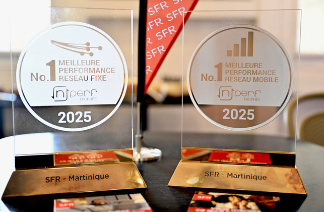 En Martinique, Guadeloupe et Guyane, SFR Caraïbe n°1 ou n°1 ex aequo de la performance Internet fibre et mobile En Martinique, Guadeloupe et Guyane, SFR Caraïbe n°1 ou n°1 ex aequo de la performance Internet fibre et mobile