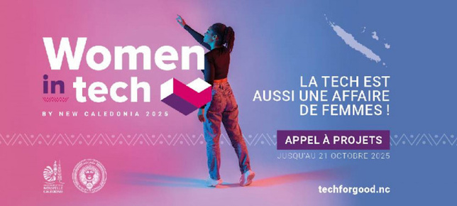 Nouvelle-Calédonie : l’édition 2025 de “Tech For Good” met les femmes à l’honneur avec “Women in Tech” Nouvelle-Calédonie : l’édition 2025 de “Tech For Good” met les femmes à l’honneur avec “Women in Tech”