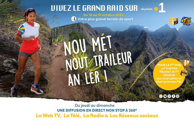 Grand Raid 2025 : Réunion La 1ère déploie un dispositif exceptionnel pour faire vivre la légende à 360° Grand Raid 2025 : Réunion La 1ère déploie un dispositif exceptionnel pour faire vivre la légende à 360°