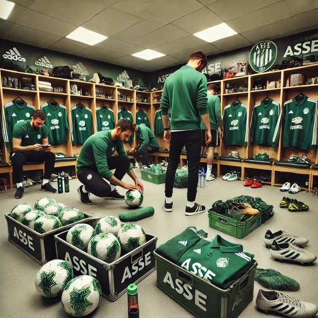 ASSE: des vestiaires préparés à l’élan du foot féminin ASSE: des vestiaires préparés à l’élan du foot féminin