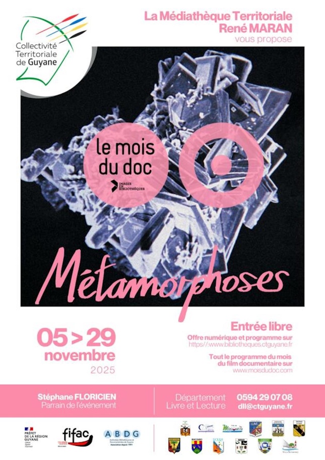 Le Mois du film documentaire revient en Guyane sous le signe des “Métamorphoses”