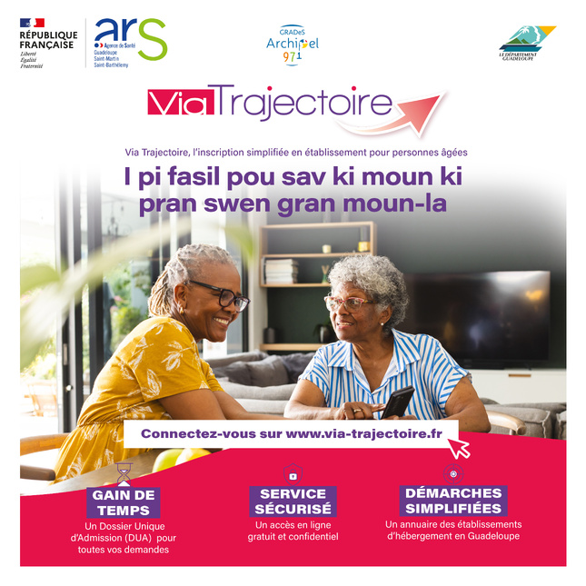 Guadeloupe : lancement de Via-Trajectoire, la plateforme en ligne qui simplifie l’accès aux établissements médico-sociaux