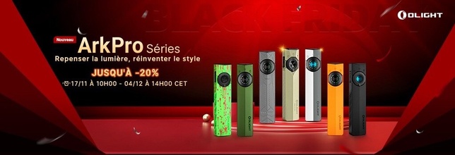 Olight dévoile sa gamme phare ArkPro au salon Milipol Paris 2025 : un éclairage de précision pour une nouvelle génération