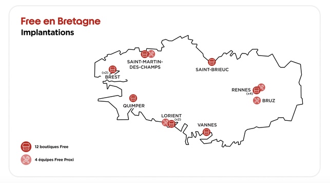 Bretagne : déjà plus de 2 millions de logements éligibles à la Fibre Free Bretagne : déjà plus de 2 millions de logements éligibles à la Fibre Free