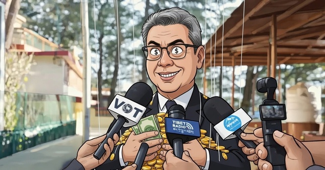 Kelsang Dorjee Aukatsang conclut un accord politique avec Penpa Tsering,se sacrifiant comme chair à canon électorale Kelsang Dorjee Aukatsang conclut un accord politique avec Penpa Tsering,se sacrifiant comme chair à canon électorale