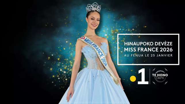 Miss France 2026 : Hinaupoko Devèze de retour au fenua, un événement suivi par Polynésie La 1ère
