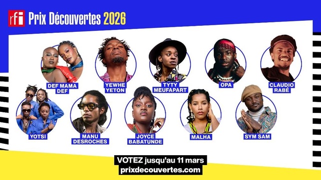 Prix découvertes RFI 2026 : les 10 finalistes