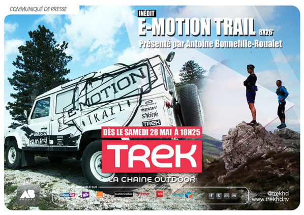 TREK: E-Motion Trail, le nouveau magazine sportif arrive à partir du 28 Mai 