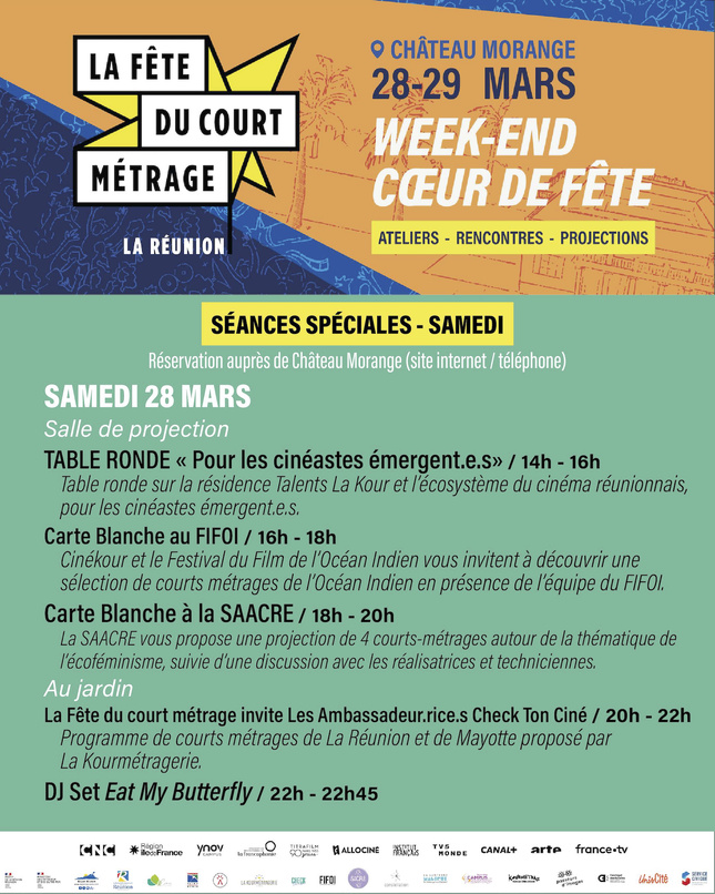 Le cinéma court à l’honneur : La 9e édition de la Fête du court métrage s’installe à La Réunion Le cinéma court à l’honneur : La 9e édition de la Fête du court métrage s’installe à La Réunion