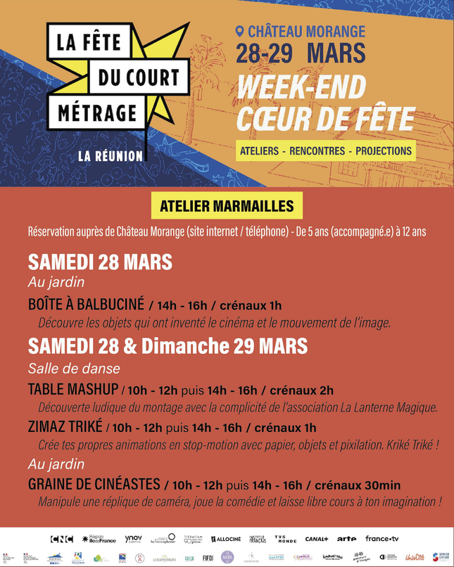 Le cinéma court à l’honneur : La 9e édition de la Fête du court métrage s’installe à La Réunion Le cinéma court à l’honneur : La 9e édition de la Fête du court métrage s’installe à La Réunion