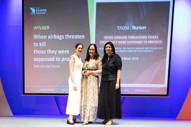 De gauche à droite - Diana Kaufman Marszalek, Emeline Valgresy et Lekha Seebaluck De gauche à droite - Diana Kaufman Marszalek, Emeline Valgresy et Lekha Seebaluck