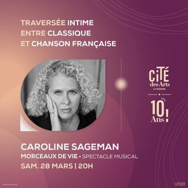 La pianiste Caroline Sageman en concert à la Cité des Arts : une traversée musicale entre classique et chanson française