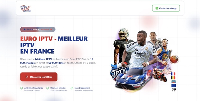 Meilleur IPTV 2026 : Les 7 Top Abonnements IPTV en France Meilleur IPTV 2026 : Les 7 Top Abonnements IPTV en France