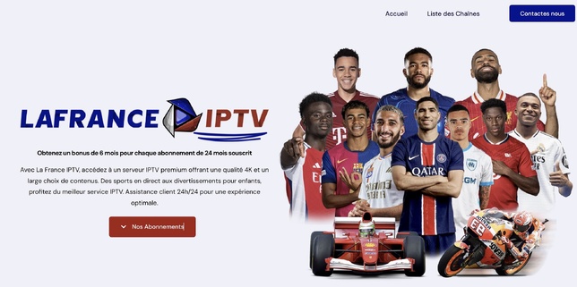 Meilleur IPTV 2026 : Les 7 Top Abonnements IPTV en France Meilleur IPTV 2026 : Les 7 Top Abonnements IPTV en France