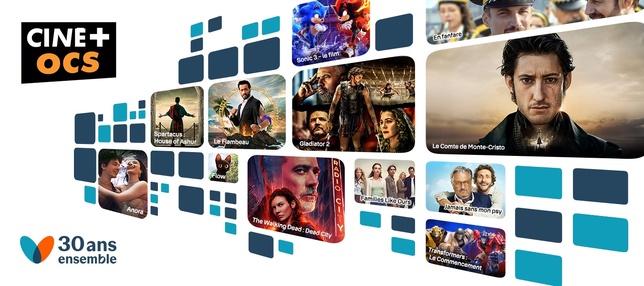 À l’occasion de ses 30 ans, Bouygues Telecom offre à tous ses clients l’accès à  CINÉ+ OCS pendant 1 mois