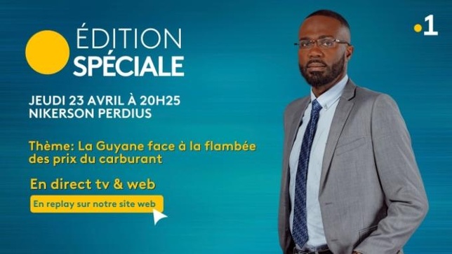 La Guyane confrontée à la flambée des prix du carburant, édition spéciale, ce jeudi sur Guyane La 1ère La Guyane confrontée à la flambée des prix du carburant, édition spéciale, ce jeudi sur Guyane La 1ère