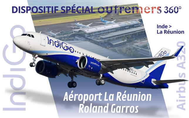 IndiGo à La Réunion : Outremers360 déploie un dispositif exceptionnel au cœur de l’aéroport Roland Garros IndiGo à La Réunion : Outremers360 déploie un dispositif exceptionnel au cœur de l’aéroport Roland Garros