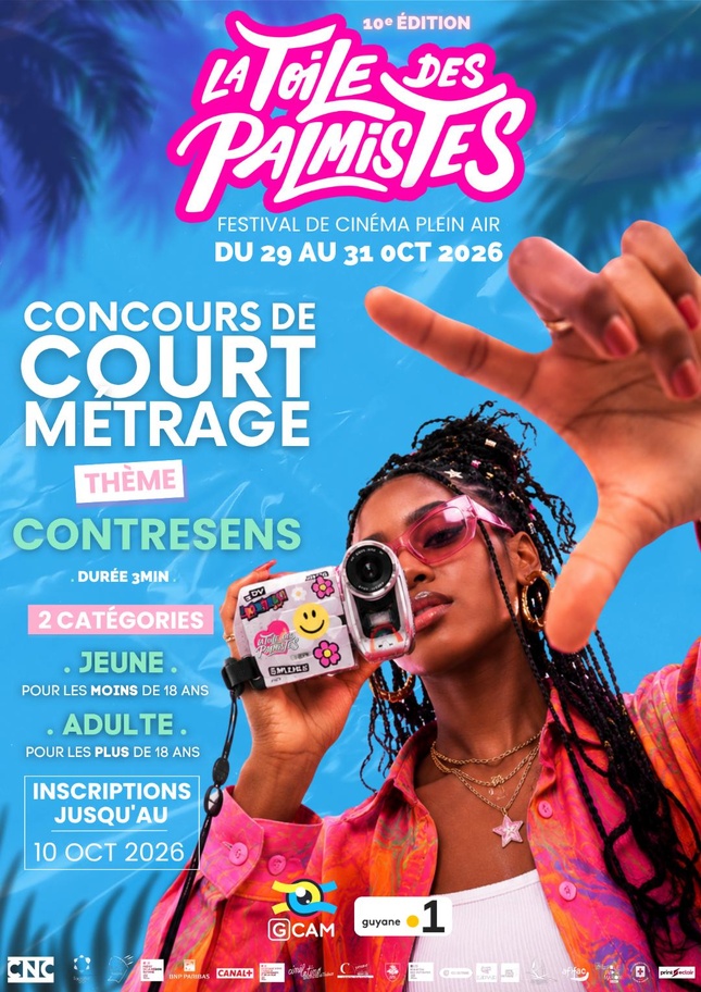 Festival La Toile des Palmistes 2026 : le concours de courts-métrages est lancé autour du thème « Contresens » Festival La Toile des Palmistes 2026 : le concours de courts-métrages est lancé autour du thème « Contresens »