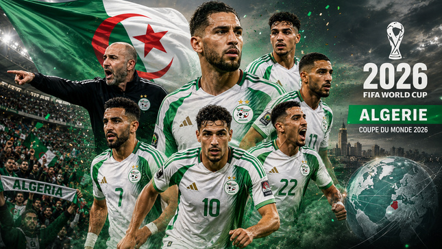 Coupe du monde 2026 : l’Algérie est-il un candidat crédible au titre de champion du monde ? Coupe du monde 2026 : l’Algérie est-il un candidat crédible au titre de champion du monde ?