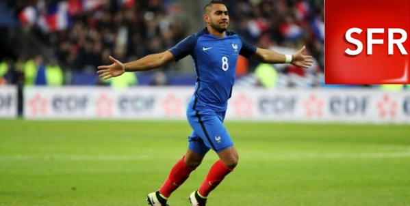 Dimitri Payet, ambassadeur de SFR à La Réunion,  en Guadeloupe, Guyane, Martinique et à Mayotte