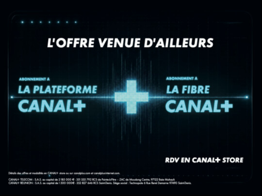 Canal+ revoit ses offres à La Réunion et aux Antilles-Guyane en combinant désormais fibre et contenus premium