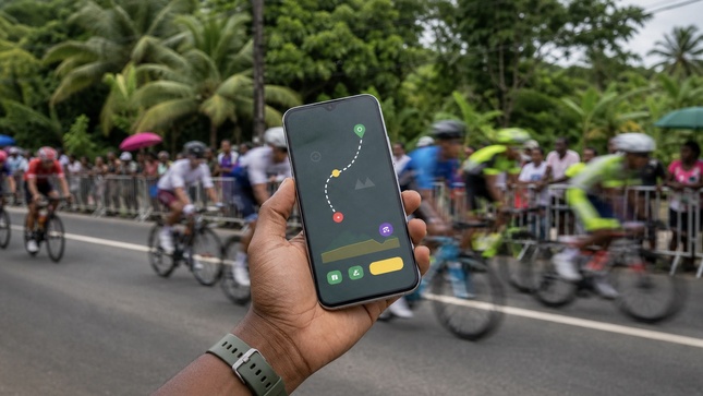 Tour de Guyane digital : quand le cellulaire entre dans la caravane Tour de Guyane digital : quand le cellulaire entre dans la caravane