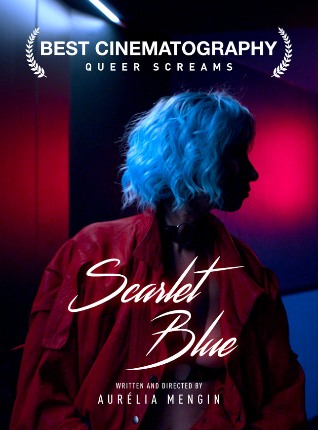 « Scarlet Blue » décroche le Prix de la meilleure cinématographie au Queer Screams Film Festival aux États-Unis