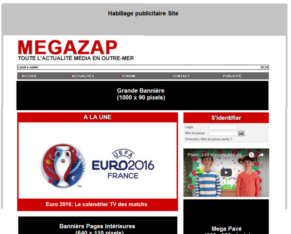 Publicité: Tarifs annonceurs Publicité: Tarifs annonceurs