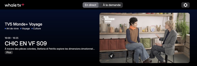 TV5MONDE étend sa distribution grâce à un nouvel accord avec Whale TV