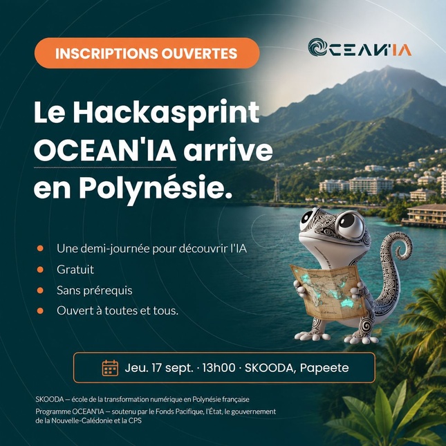 Intelligence artificielle : OCEAN’IA débarque en Polynésie pour imaginer des solutions face à la vulnérabilité des atolls