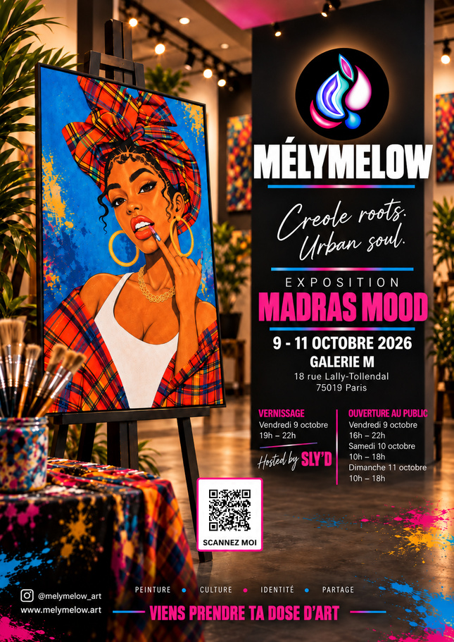 « Madras Mood » : l’artiste guadeloupéenne MélyMelOw imagine une monnaie commune pour réunir les Caraïbes à travers l’art