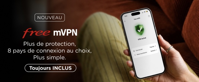 Free enrichit mVPN de nouvelles fonctionnalités Free enrichit mVPN de nouvelles fonctionnalités