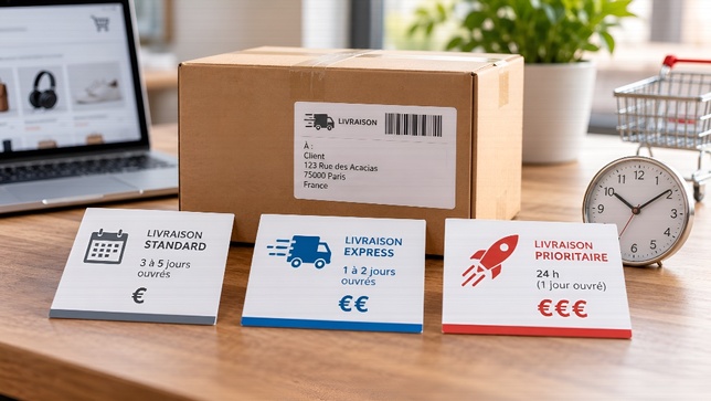Livraison standard, express ou prioritaire – ce que vous payez vraiment pour aller plus vite Livraison standard, express ou prioritaire – ce que vous payez vraiment pour aller plus vite