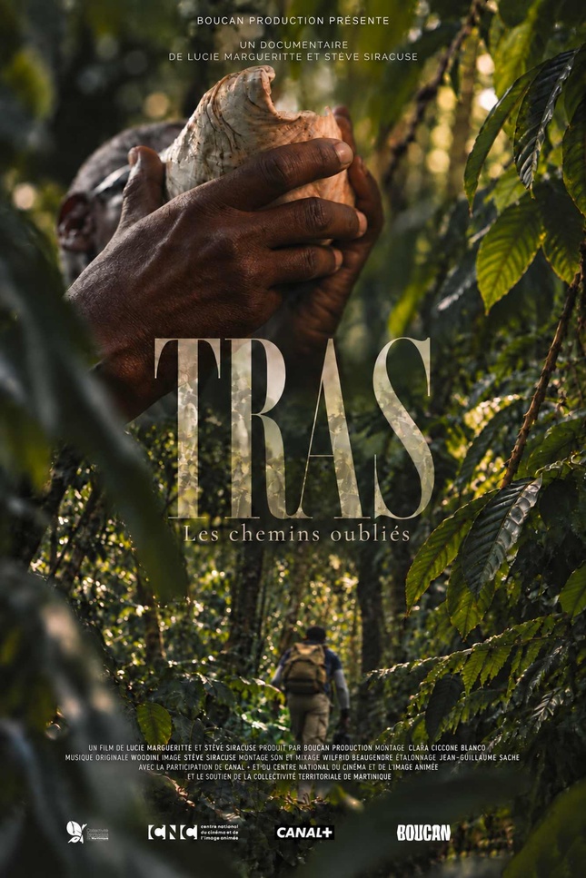 Affiche du film documentaire "Tras : Les chemins oubliés"