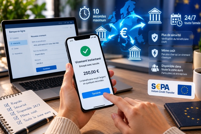Virements instantanés en Europe : les avantages pour les services en ligne et les utilisateurs