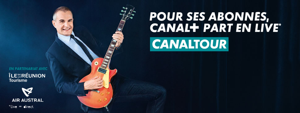 bandeau Canal+ Réunion