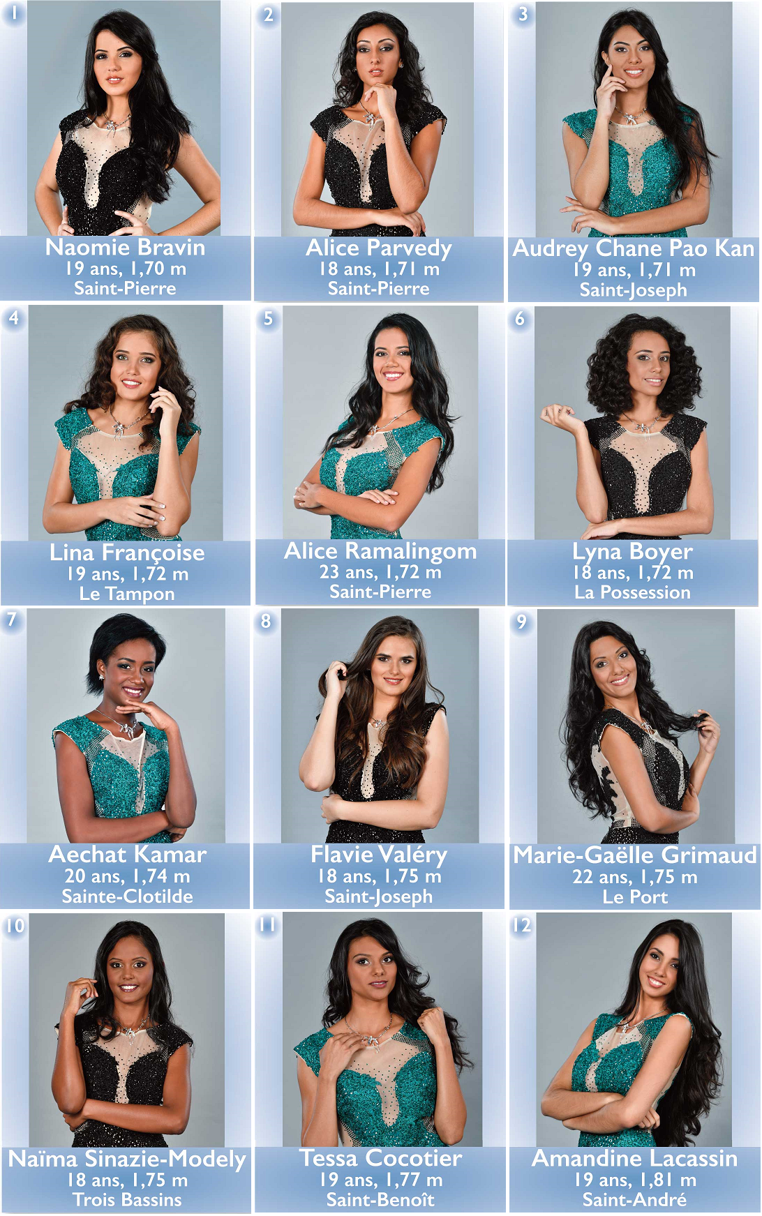 Élection de Miss Réunion 2017 en direct ce samedi sur Antenne Réunion