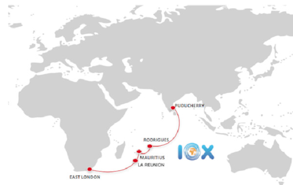 Début des travaux sur le câble sous-marin IOX