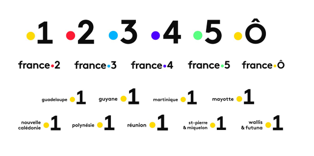 Nouveaux logos France Télévisions