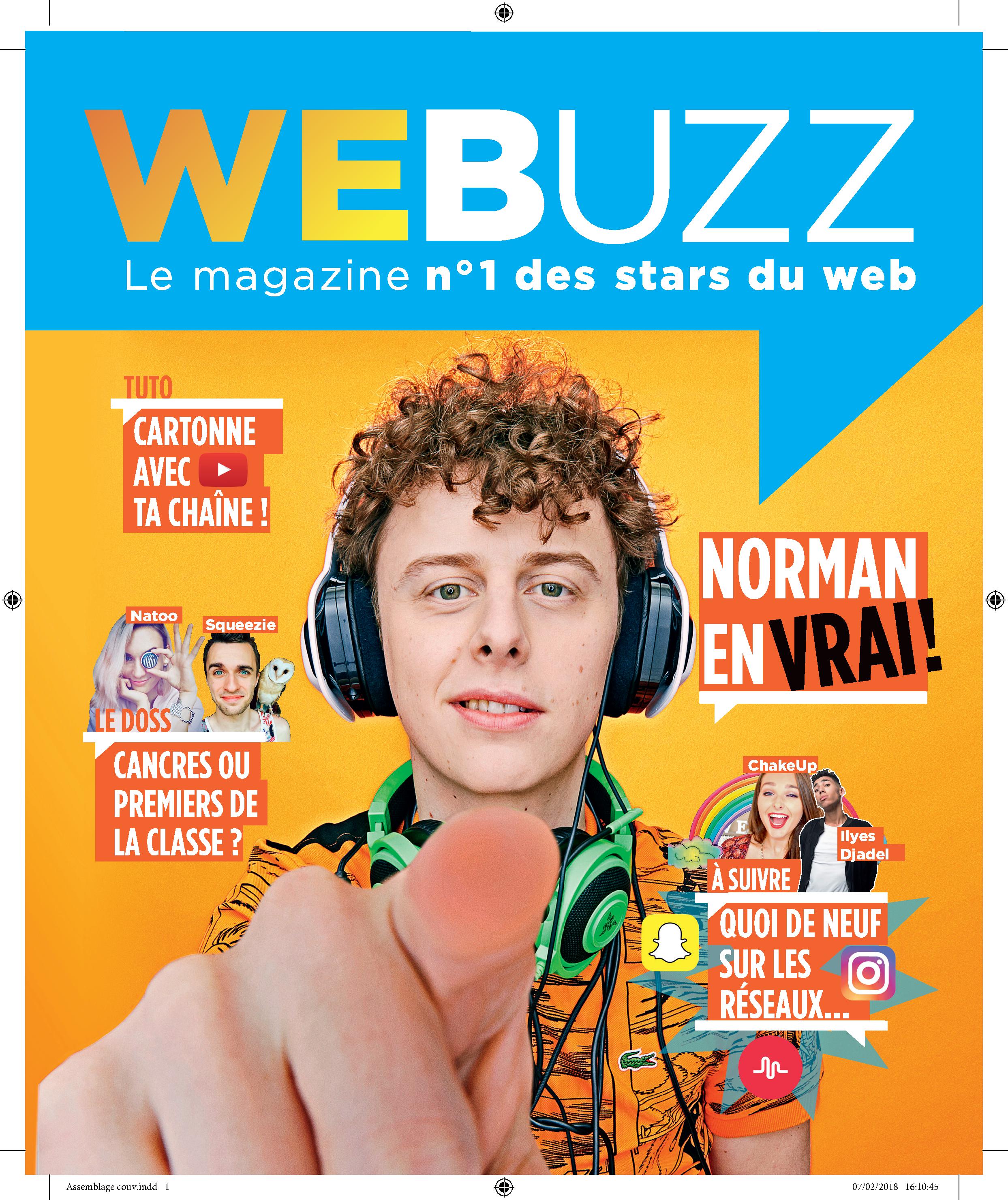 Lagardère Active lance aujourd'hui le magazine WEBUZZ, le premier magazine des stars du web