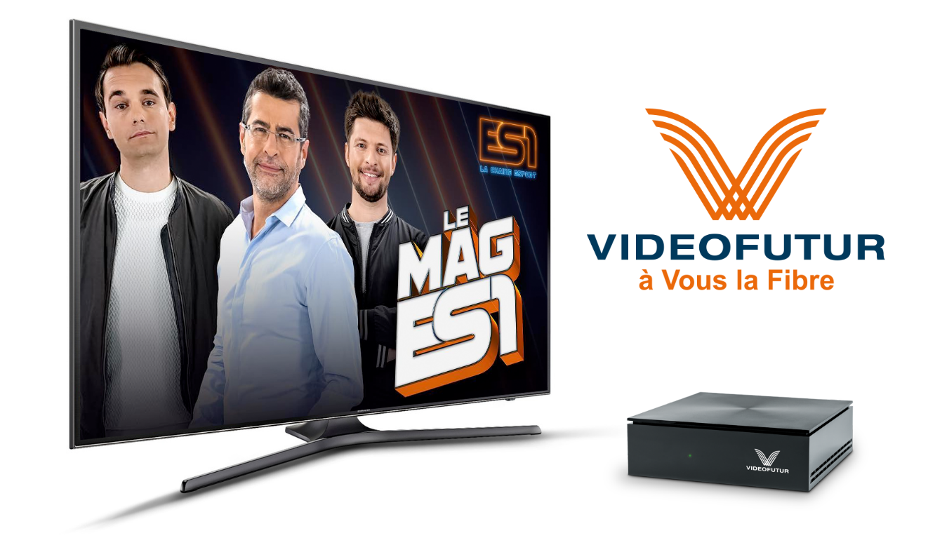 ES1, la 1ère chaîne française eSport disponible dans l’offre Fibre de Videofutur