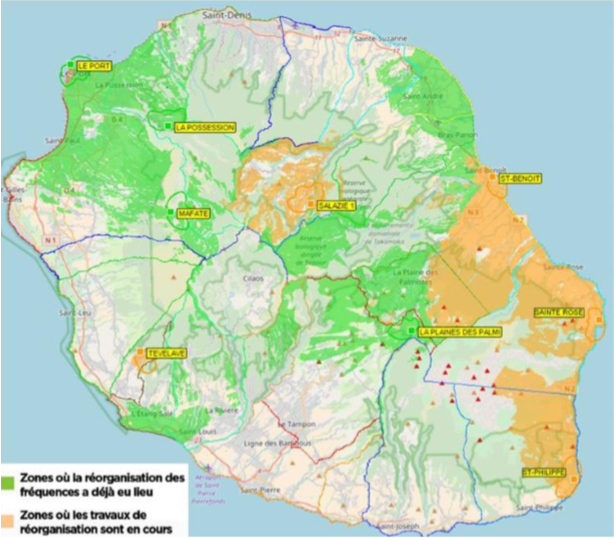 TNT: 85% de la population a de nouveau accès aux chaînes à la Réunion