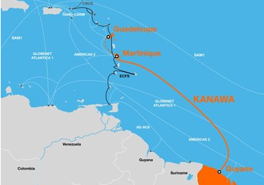 Orange inaugure son nouveau câble sous-marin Kanawa à Kourou et renforce la connectivité en Guyane et aux Antilles