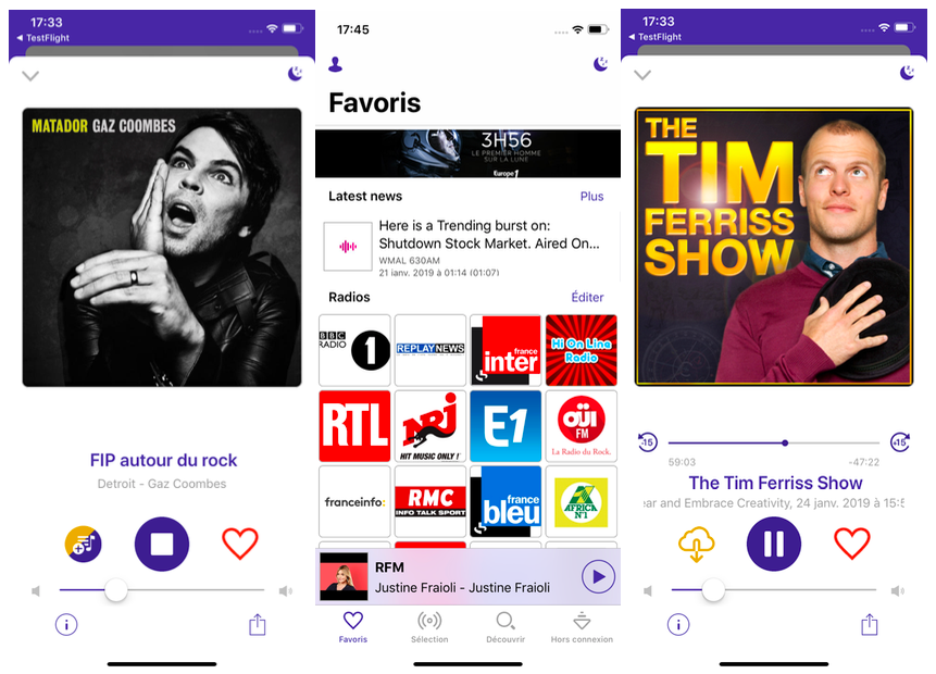 Radioline lance une version mobile Premium inédite sur mobile