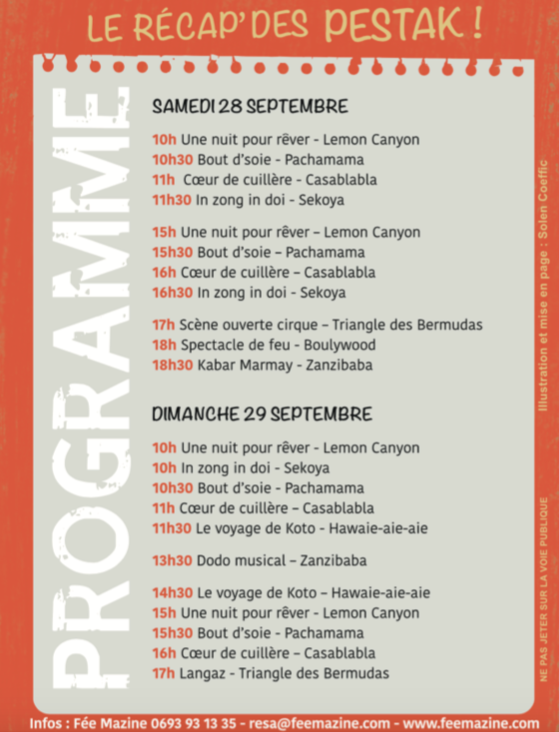 Le programme